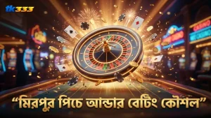 মিরপুর উইকেটের পিচ বিশ্লেষণে সফল আন্ডার বেটিং কৌশল