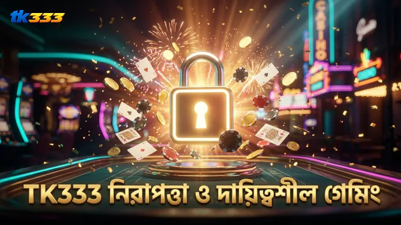TK333 প্ল্যাটফর্মে নিরাপদ ও দায়িত্বশীল খেলার নির্দেশনা।