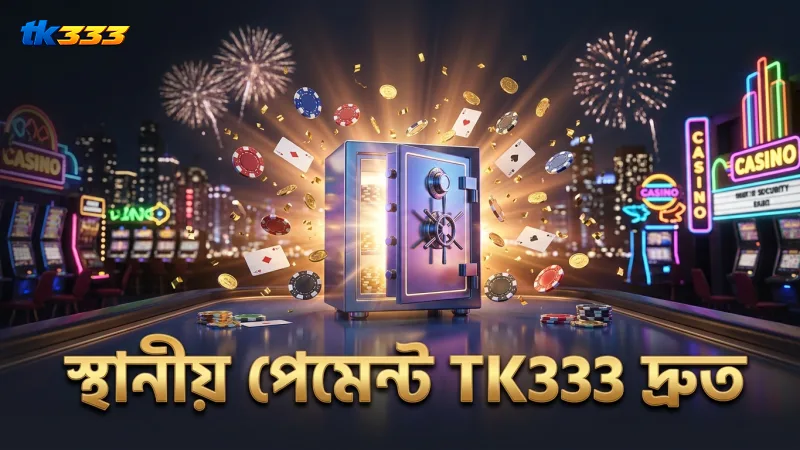 TK333 প্ল্যাটফর্মে স্থানীয় পেমেন্ট সহজ ও দ্রুত সম্পন্ন হয়