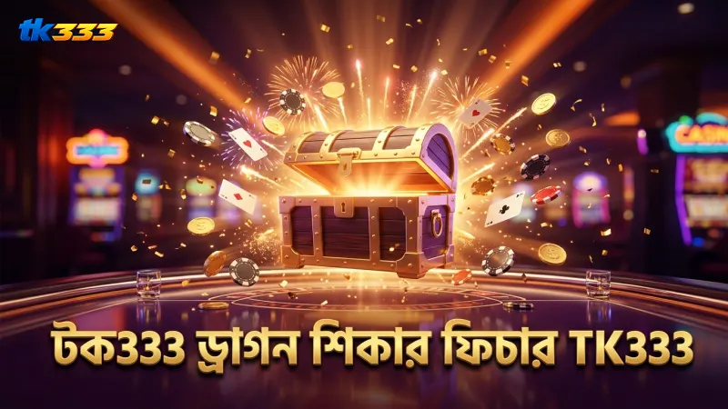 টক333 মোবাইল অ্যাপে ড্রাগন শিকার এবং জ্যাকপট ট্রিগার ফিচার।