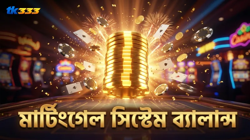 মার্টিংগেল সিস্টেমের গাণিতিক প্রয়োগে ঝুঁকি ও লাভের ভারসাম্য দেখা যায়