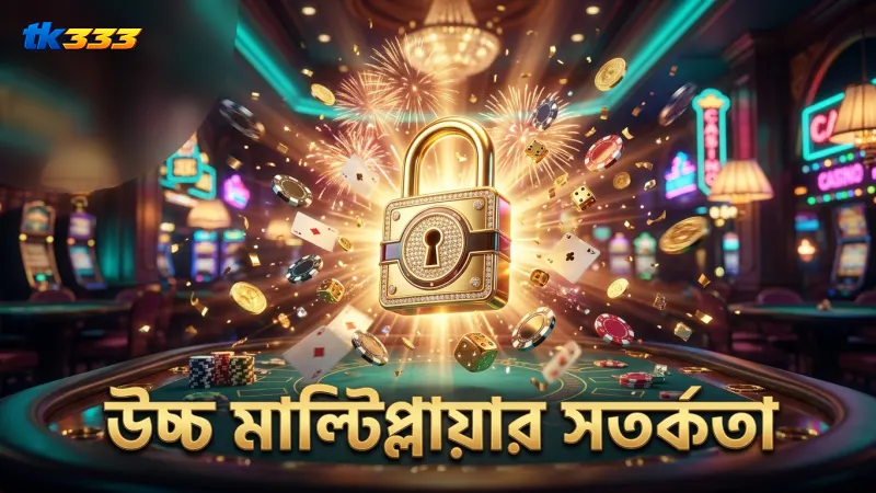 উচ্চ মাল্টিপ্লায়ারে জেতার সম্ভাবনা ও সতর্কতা বুঝে খেলুন নীরবে