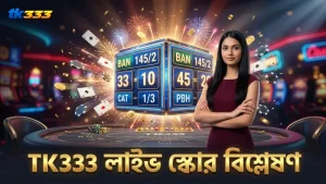 লাইভ স্কোর ও স্ট্যাটিস্টিকস দেখে সঠিক বাজি ধরুন TK333-তে