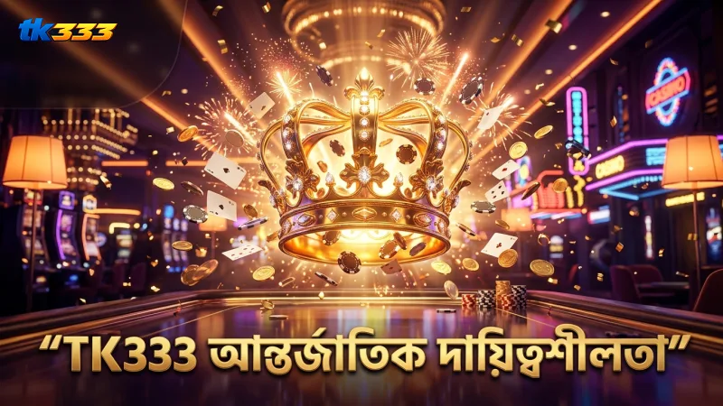 আন্তর্জাতিক মান মেনে TK333 দায়িত্বশীল গেমিং নিশ্চিত করে রাখে