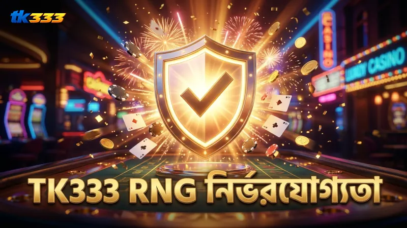 TK333 প্ল্যাটফর্মে RNG সার্টিফিকেশন নিশ্চিত করে নির্ভরযোগ্যতা।