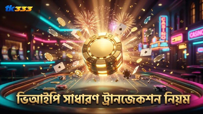 ভিআইপি ও সাধারণ খেলোয়াড়ের জন্য আলাদা ট্রানজেকশন নিয়মাবলী